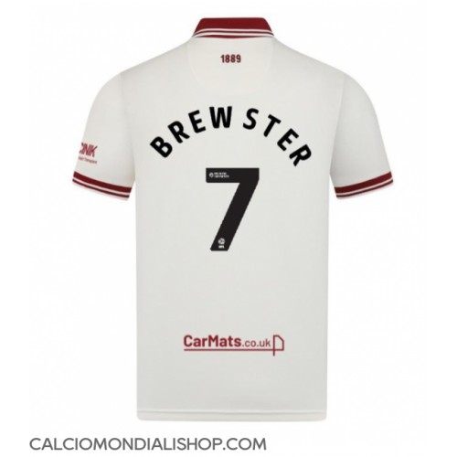 Maglie da calcio Sheffield United Rhian Brewster #7 Terza Maglia 2024-25 Manica Corta